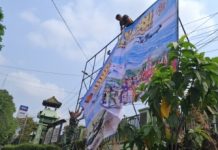 Jelang HUT TNI ke-81, Kodim 0412/LU “Bakar” Semangat dengan Banner dan Umbul-Umbul
