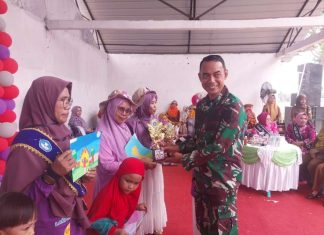 Gebyar PAUD Kotabumi Utara Meriah, Danramil Tegaskan Dukungan TNI untuk Pendidikan Anak Usia Dini