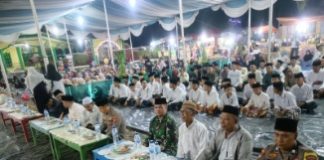 Babinsa Hadir di Tengah Jamaah, Maulid Nabi 1448 H Jadi Momentum Pererat Persaudaraan