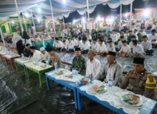 Babinsa Hadir di Tengah Jamaah, Maulid Nabi 1448 H Jadi Momentum Pererat Persaudaraan