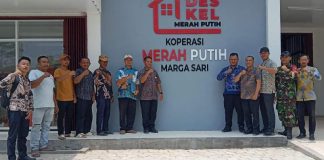 Babinsa Koramil 412-01/TBT Dampingi Tim Verval Tulang Bawang Barat di KDKMP Tiyuh/Desa Marga Sari