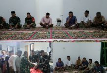 Jelang HUT TNI ke-81, Koramil TBT Gelar Doa Bersama, Kemanunggalan TNI-Rakyat Makin Kokoh