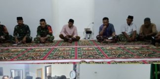 Jelang HUT TNI ke-81, Koramil TBT Gelar Doa Bersama, Kemanunggalan TNI-Rakyat Makin Kokoh