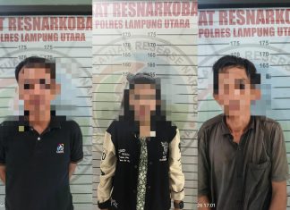 Detik-Detik Akhir Menjabat, Kanit Edy Kurniawan Sikat Pasutri Bandar Sabu di Kotabumi UdikÂ