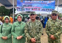 Kodim 0412 Lampung Utara Gelar Bazar Murah Lintas Matra dan Gandeng UMKM