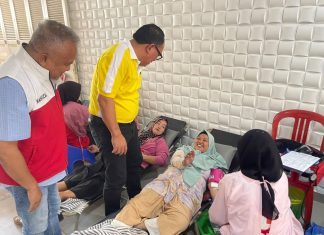 Aprozi Alam dan Genzi Cetak Rekor Donor Darah Terbanyak Se-Lampung