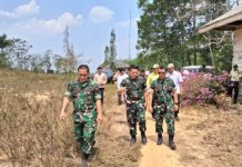 Kasdam XXI/RI Blusukan ke Tubaba, KDKMP hingga Calon Lahan Batalyon TP Dicek Langsung