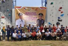 Semangat Adhyaksa Menggema di Tubaba, Pabung Kodim 0412/LU Dukung Lahirnya Atlet Panjat Tebing Berprestasi
