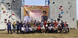 Semangat Adhyaksa Menggema di Tubaba, Pabung Kodim 0412/LU Dukung Lahirnya Atlet Panjat Tebing Berprestasi