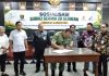 Dukung Ketahanan Energi Nasional, Pabung Tubaba Kodim 0412/LU Hadiri Sosialisasi Survei Seismik 2D Gerbera