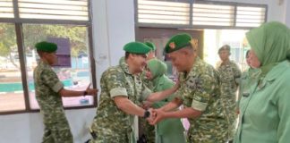 37 Prajurit Kodim 0412/LU Naik Pangkat, Momentum HUT ke-81 TNI Jadi Pemantik Semangat Pengabdian