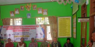 Sinergi TNI dan Pemerintah Desa, Babinsa Hadiri Musrenbangdes Ogan Jaya Tahun 2027