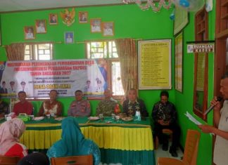Sinergi TNI dan Pemerintah Desa, Babinsa Hadiri Musrenbangdes Ogan Jaya Tahun 2027