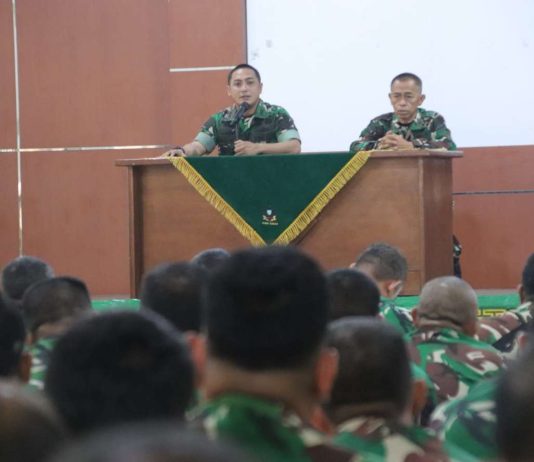 Jangan Rusak Pengabdian! Dandim 0412/LU Ingatkan Prajurit Jauhi Pelanggaran