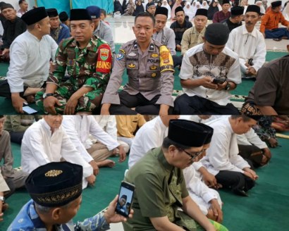 Safari Subuh Satukan TNI, Pemkab dan Ratusan Warga di Lampung Utara, Kemanunggalan Kian Erat!
