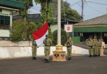 Kodim 0412/LU Gelar Upacara Bulanan, Panglima TNI Tekankan Disiplin, Profesionalisme, dan Kedekatan dengan Rakyat