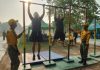 Tunjukkan Fisik Prima, 17 Prajurit Kodim 0412/LU Ikuti Uji Kesempatan Jasmani UKP di Lapangan Yonif 143/TWEJ