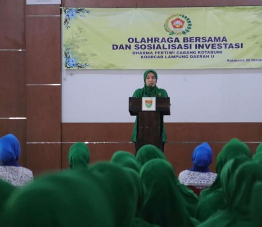 Persit Kodim 0412/LU dan Jalasenastri Perkuat Kebersamaan, Istri Prajurit Dibekali Investasi Aman
