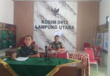 Dukung Akselerasi Ketahanan Pangan, Kodim 0412/LU Ikuti Vicon Arahan Sterad Terkait Program Irpom