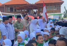 350 Anak PAUD Ikuti Manasik Haji, Babinsa Dorong Penguatan Karakter Religius Sejak Dini