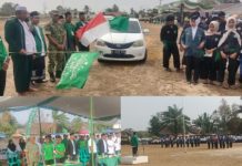Sinergi TNI dan Ulama Perkuat Persatuan Warga, Sertu Agus Riyadi Hadiri Hari Santri di Abung Surakarta