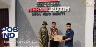 Babinsa Dampingi Penyerahan Printer KDKMP Sidomukti, Percepat Kesiapan Layanan Koperasi Warga