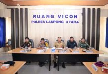 Kapten Inf Usman Ikuti Rakor, Lampung Utara Perketat Pengawasan BBM Subsidi dan Perangi Narkoba