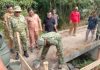 Buka Akses, Pacu Ekonomi! Dandim 0412/LU Letakkan Batu Pertama Jembatan Garuda
