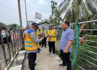 Derita Banjir Jadi Langganan, Aprozi Alam ‘Giring’ Kepala BBWS Mesuji Sekampung Atasi Way Rarem dan Way Umban