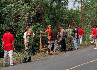 Sampah Menumpuk di Pinggir Jalinsum, Koramil 412-07/ABB Kerahkan Tim Gabungan Bersihkan Bumi Nabung