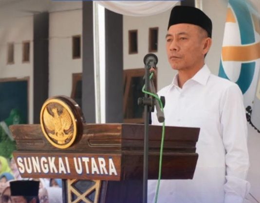 Pimpin Apel Hari Santri 2026, Wabup Lampura Tegaskan Peran Strategis Santri Menuju Indonesia Emas